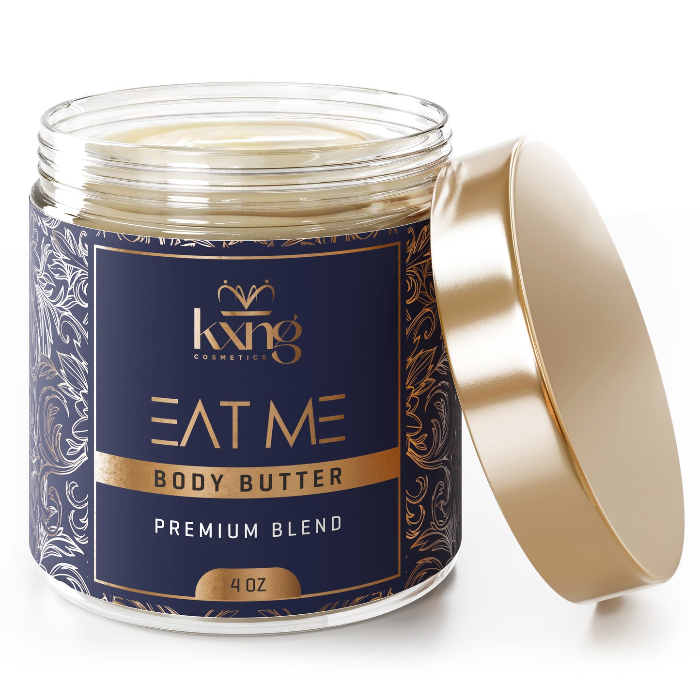 KXNG Cosmetics Body Butter - Organic Moisturizer for Men and Women (Eat Me)