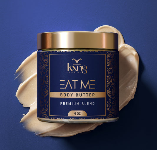 KXNG Cosmetics Body Butter - Organic Moisturizer for Men and Women (Eat Me)
