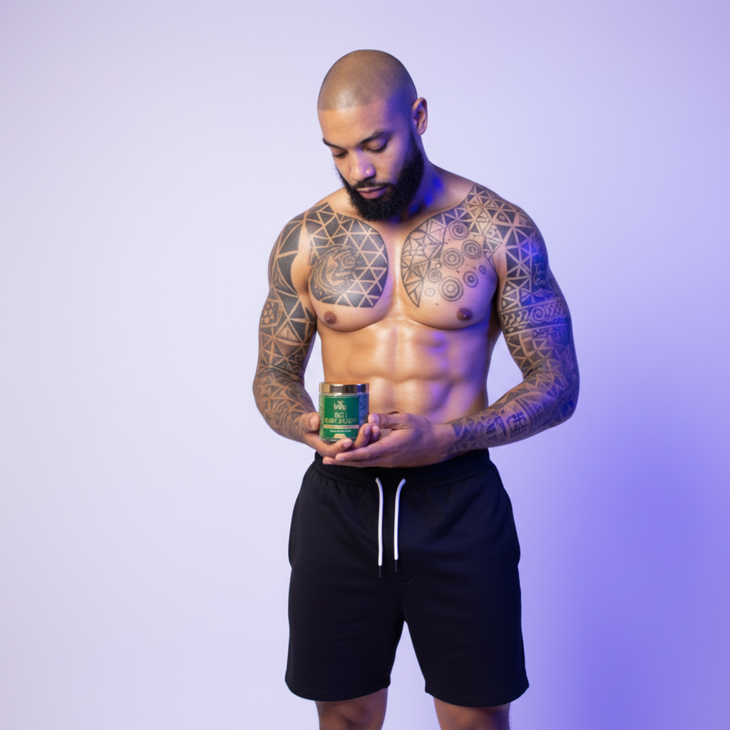 KXNG Cosmetics Body Butter - Organic Moisturizer for Men (Rich Baby Daddy)