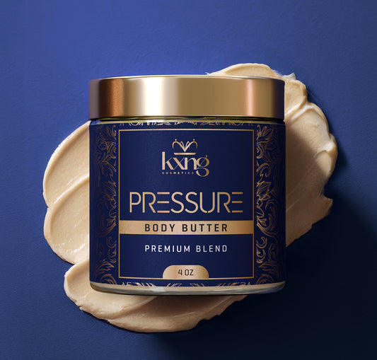 KXNG Cosmetics Body Butter - Organic Moisturizer for Men (Pressure)