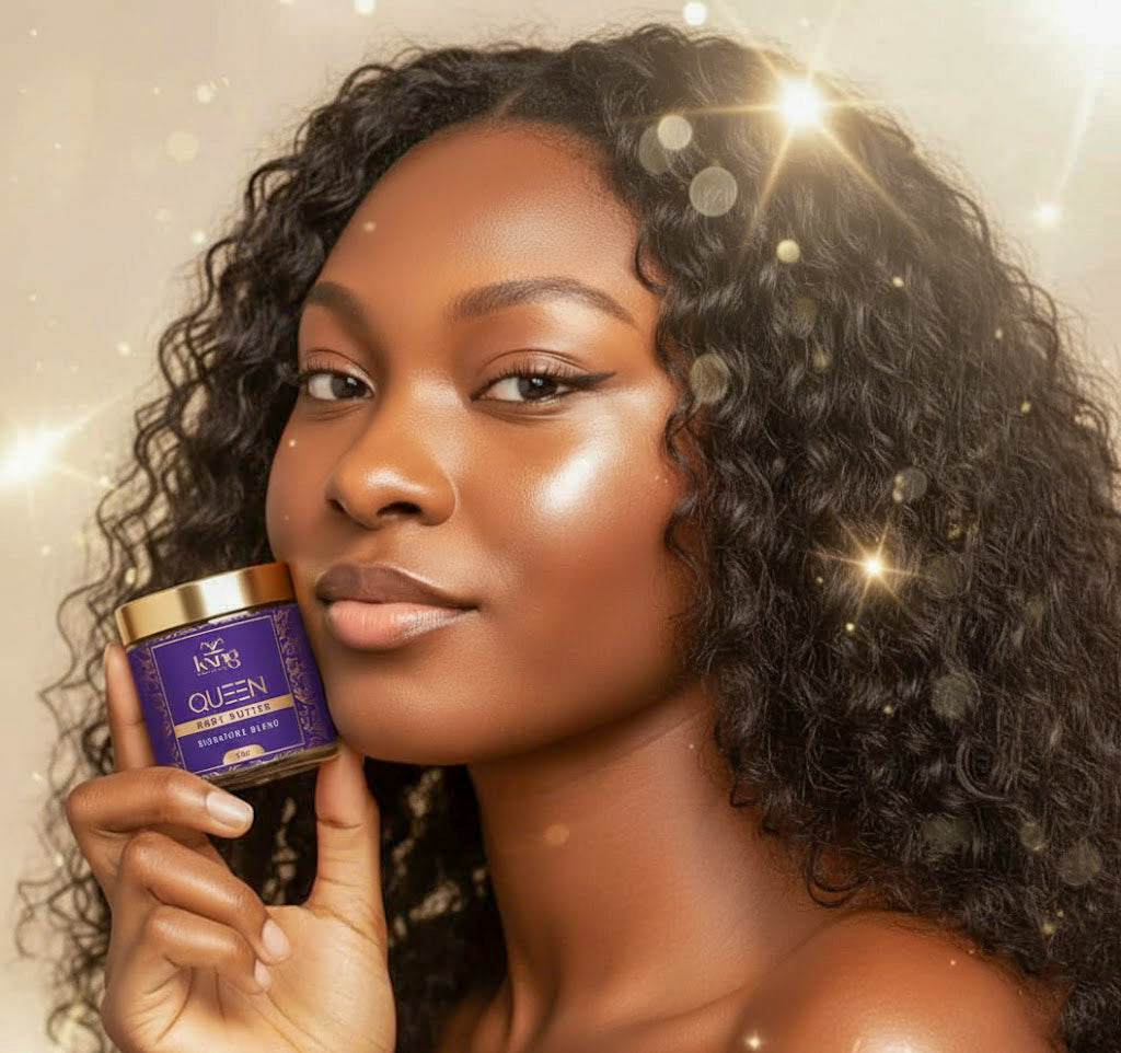 KXNG Cosmetics Body Butter - Organic Moisturizer for Women (Queen)