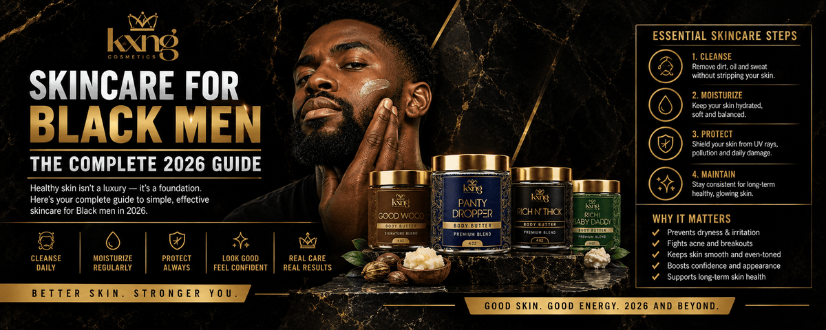 Skincare for Black Men — The Complete 2026 Guide