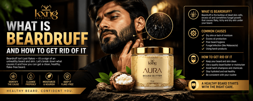What is Beardruff and How to Get Rid of It - KXNG Cosmetics