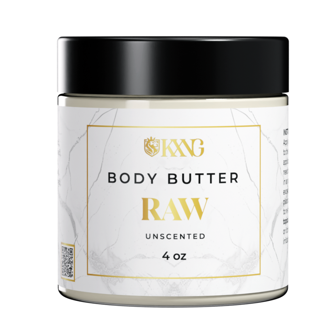 KXNG Cosmetics Body Butter - Organic Moisturizer (Unisex - All Skin Types)