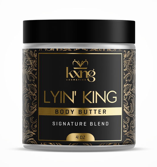 KXNG Cosmetics Body Butter - Organic Moisturizer for Men (Lyin' King)