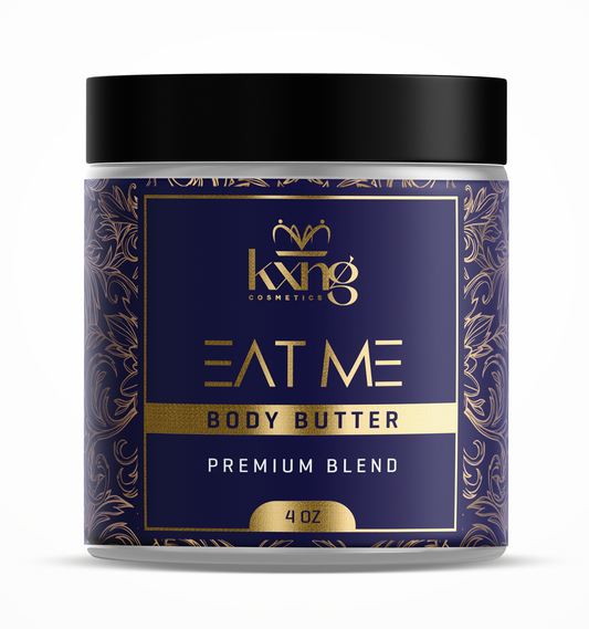 KXNG Cosmetics Body Butter - Organic Moisturizer for Men and Women (Eat Me)