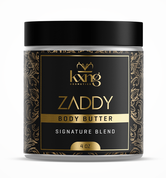 KXNG Cosmetics Body Butter - Organic Moisturizer for Men (Zaddy)