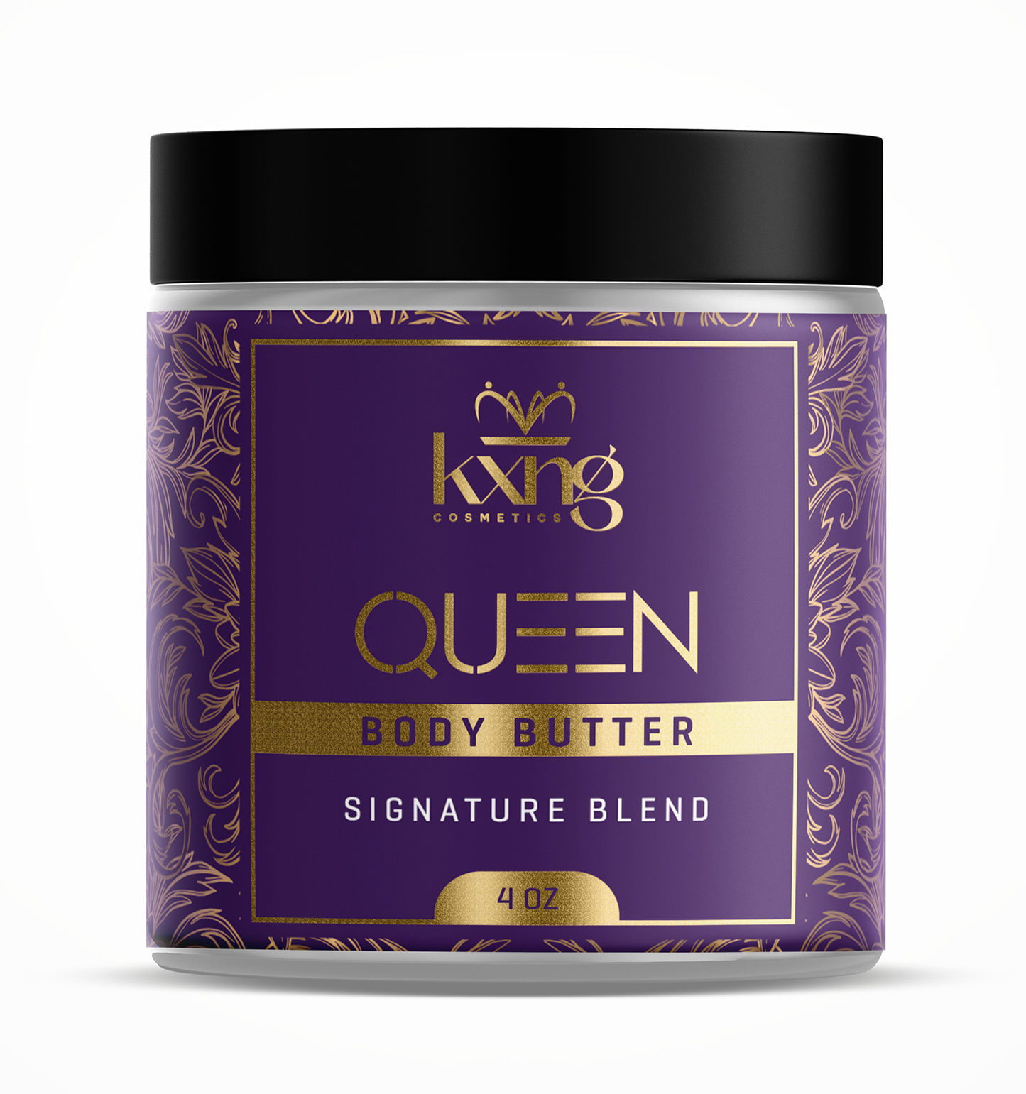 KXNG Cosmetics Body Butter - Organic Moisturizer for Women (Queen)