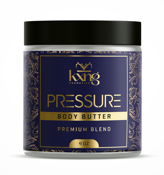 KXNG Cosmetics Body Butter - Organic Moisturizer for Men (Pressure)