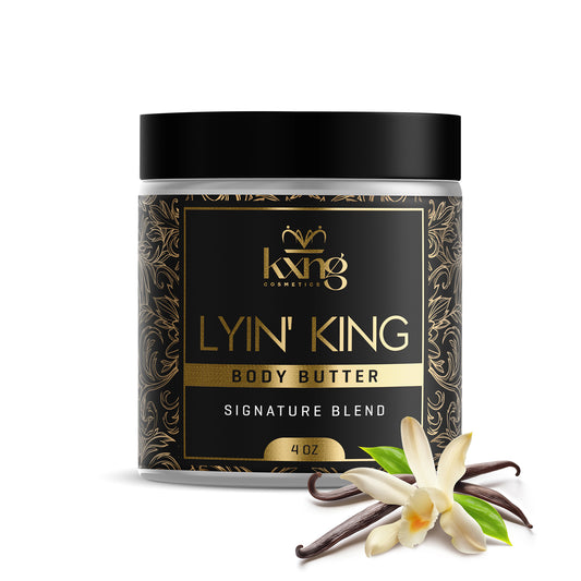 KXNG Cosmetics Body Butter - Organic Moisturizer for Men (Lyin' King)