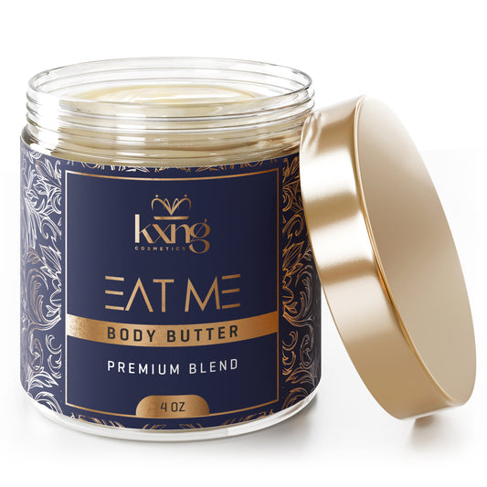 KXNG Cosmetics Body Butter - Organic Moisturizer for Men and Women (Eat Me)