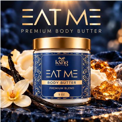 Eat Me Body Butter — Sweet Sensual Pheromone-Infused Whipped Shea Moisturizer for Men and Women