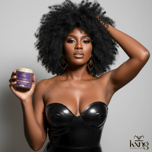 KXNG Cosmetics Body Butter - Organic Moisturizer for Women (Kept Woman)