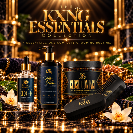 The KXNG Essentials Collection — 4-Piece Full Body Grooming Bundle