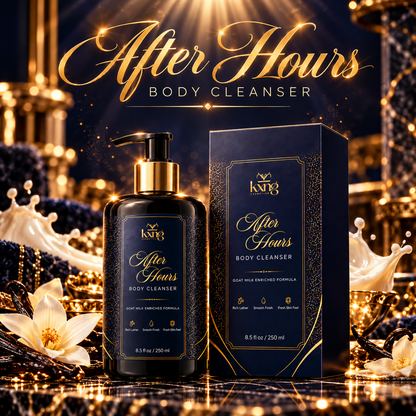 After Hours Goat Milk Body Wash — Vanilla + Cashmere Body Cleanser