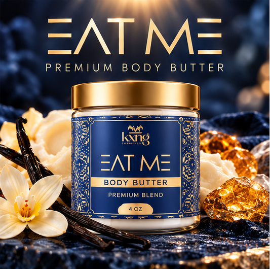 Eat Me Body Butter — Sweet Sensual Pheromone-Infused Whipped Shea Moisturizer for Men and Women