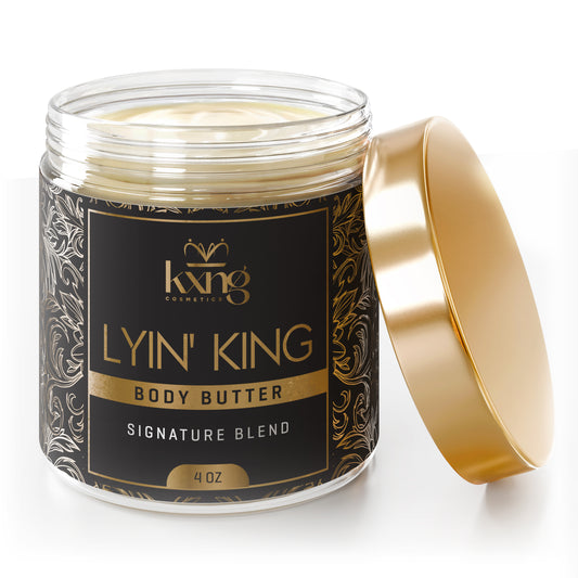 KXNG Cosmetics Body Butter - Organic Moisturizer for Men (Lyin' King)