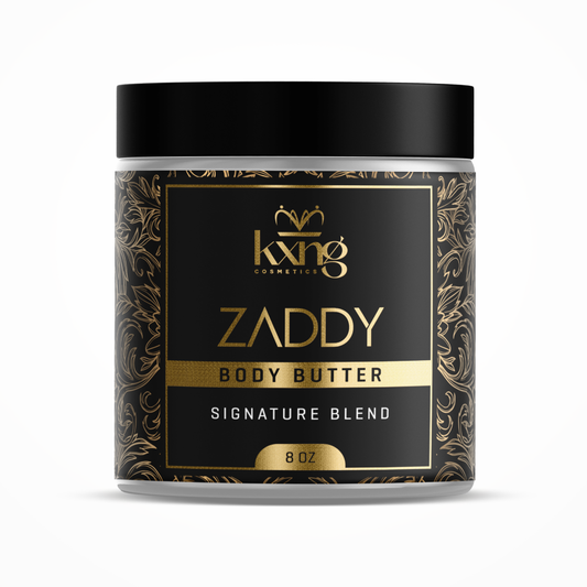 KXNG Cosmetics Body Butter - Organic Moisturizer for Men (Zaddy)