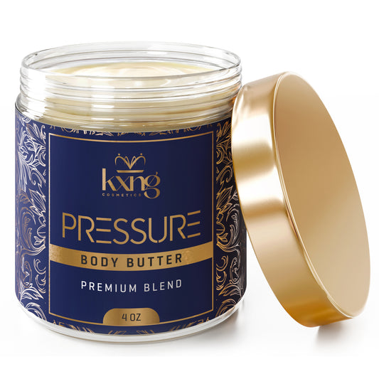 KXNG Cosmetics Body Butter - Organic Moisturizer for Men (Pressure)