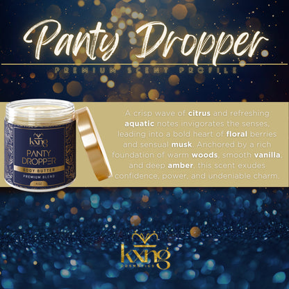 KXNG Cosmetics Body Butter - Organic Moisturizer for Men (Panty Dropper)