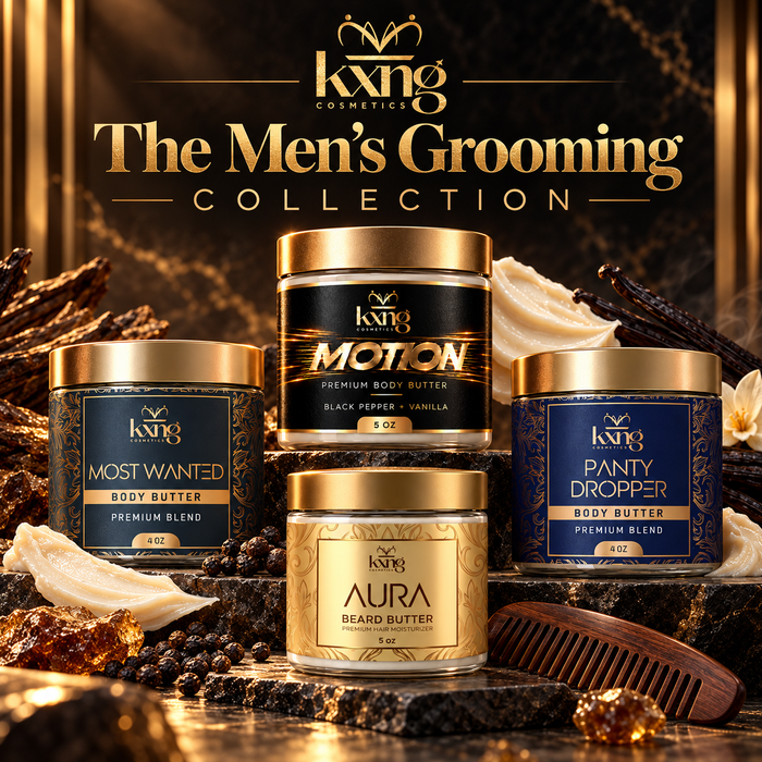 The Men’s Grooming Collection | 4 Body Butter Bundle for Men