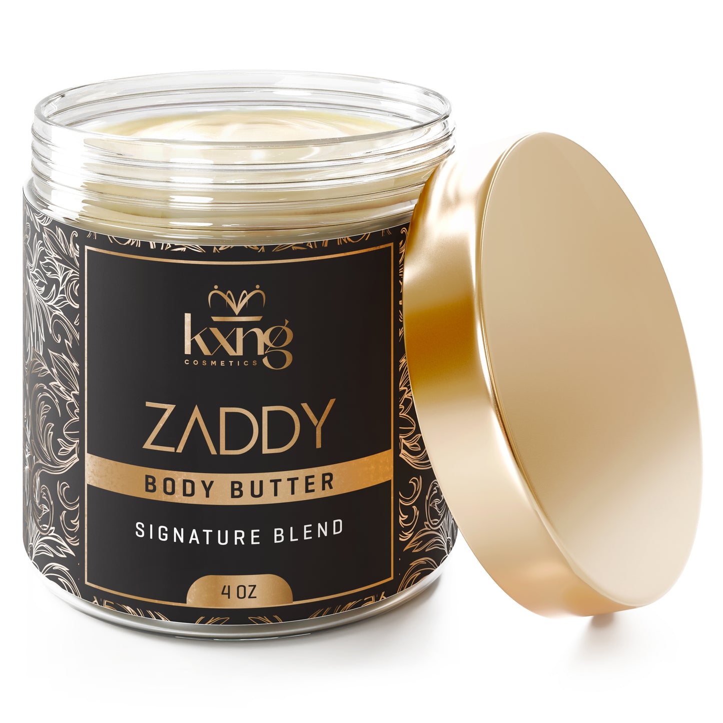 KXNG Cosmetics Body Butter - Organic Moisturizer for Men (Zaddy)