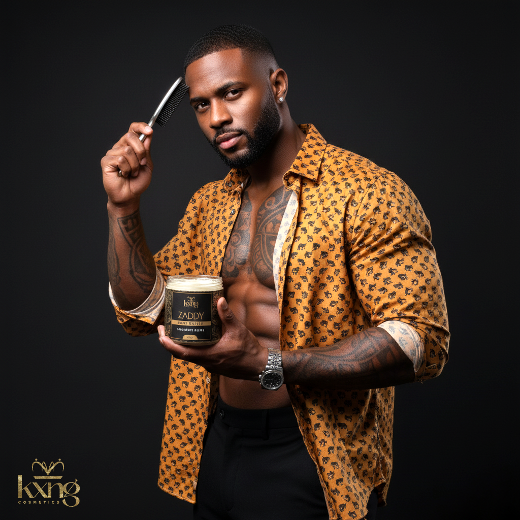 KXNG Cosmetics Body Butter - Organic Moisturizer for Men (Zaddy)