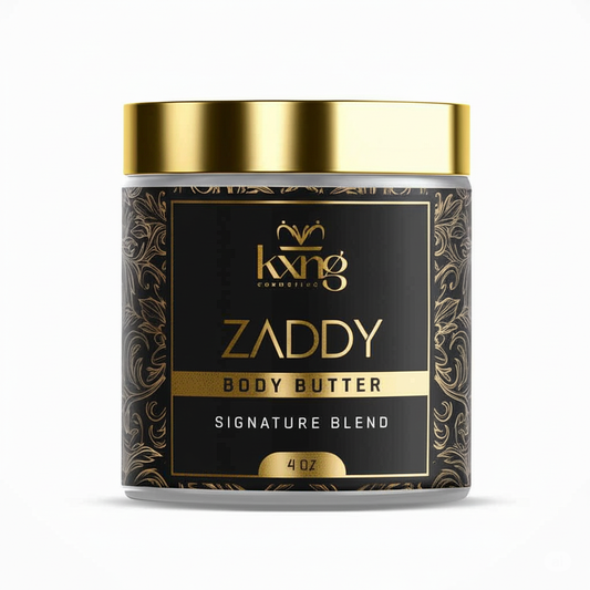 KXNG Cosmetics Body Butter - Organic Moisturizer for Men (Zaddy)