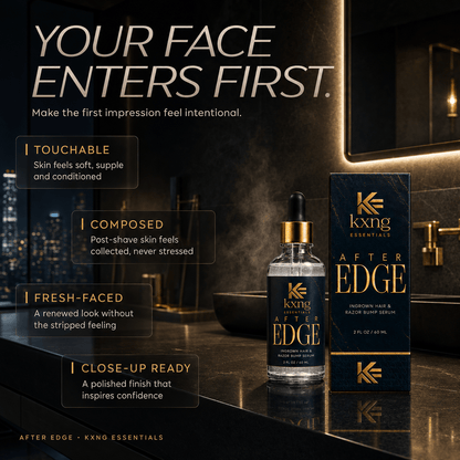 After Edge — Ingrown Hair and Razor Bump Serum That Actually Works - KXNG Cosmetics