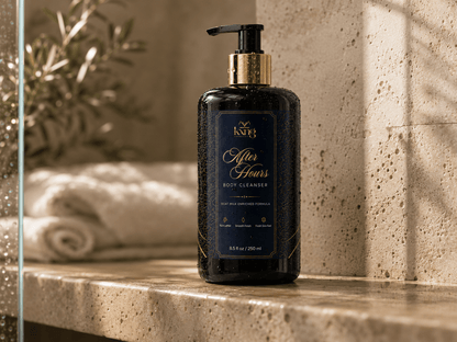 After Hours Goat Milk Body Wash — Vanilla + Cashmere Body Cleanser - KXNG Cosmetics