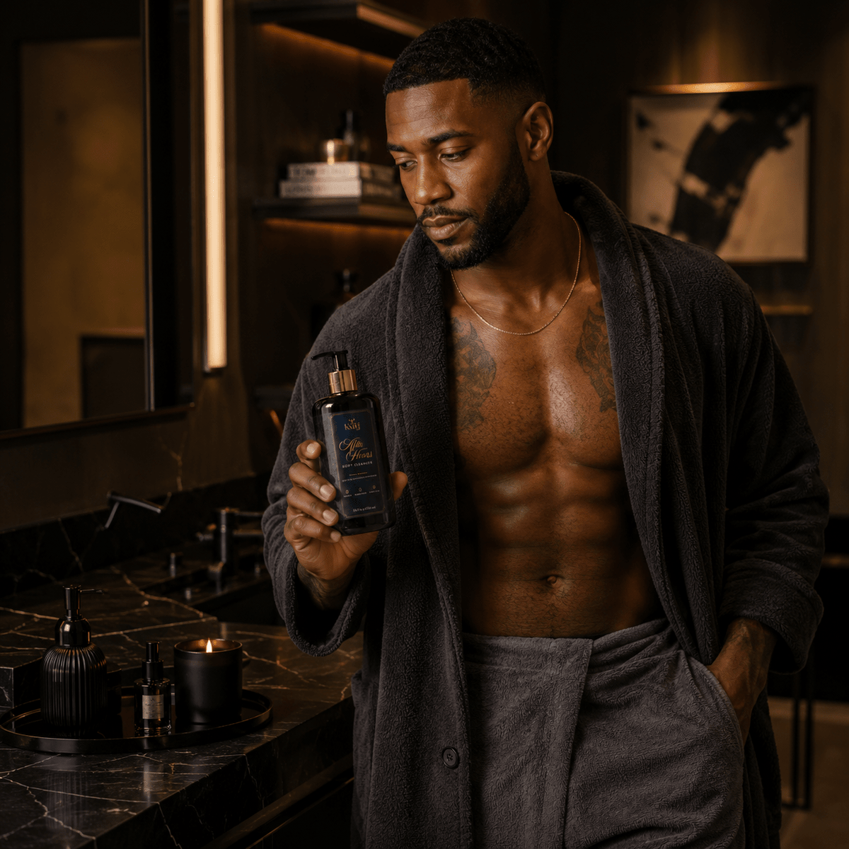 After Hours Goat Milk Body Wash — Vanilla + Cashmere Body Cleanser - KXNG Cosmetics