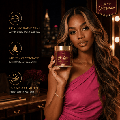 Baddie Body Butter for Women — Coconut & Vanilla-Infused Whipped Shea Moisturizer - KXNG Cosmetics