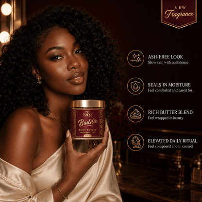 Baddie Body Butter for Women — Coconut & Vanilla-Infused Whipped Shea Moisturizer - KXNG Cosmetics