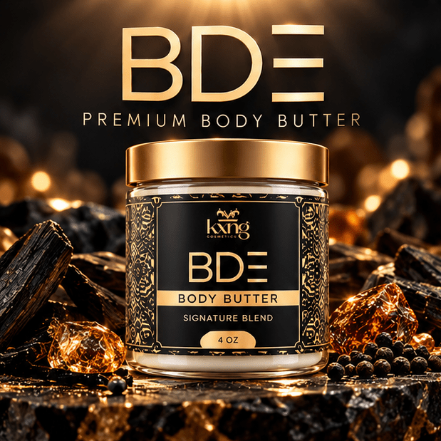 BDE Body Butter for Men — Bold Dior-Inspired Citrus Pheromone-Infused Whipped Shea Moisturizer - KXNG Cosmetics