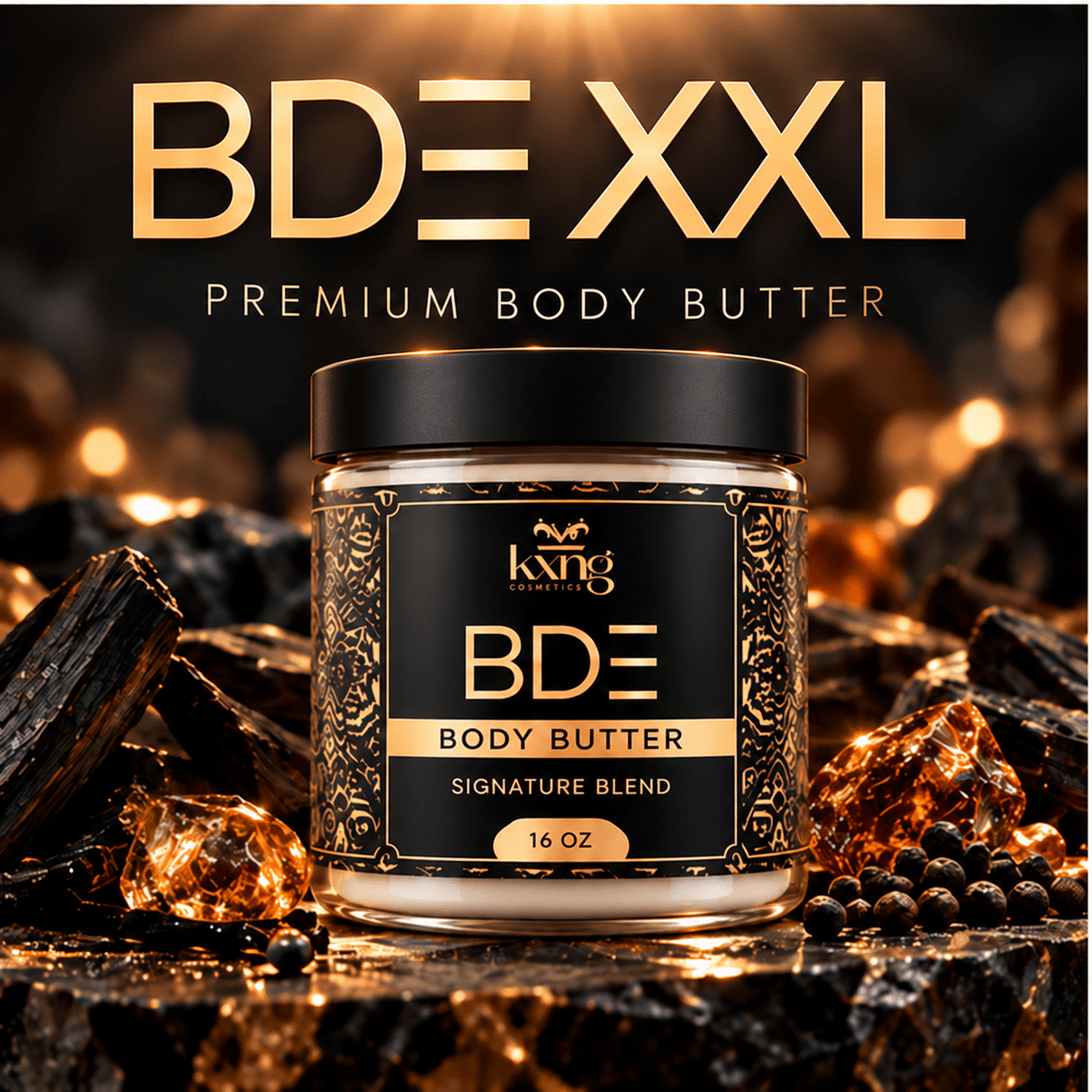 BDE Body Butter for Men — Bold Dior-Inspired Citrus Pheromone-Infused Whipped Shea Moisturizer - KXNG Cosmetics