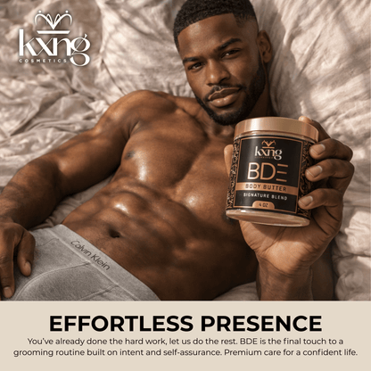BDE Body Butter for Men | Luxury Shea Moisturizer for Men - KXNG Cosmetics