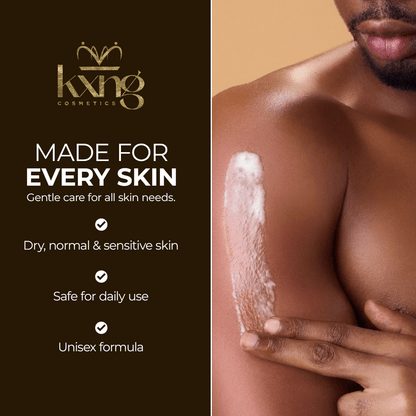 High Value Body Butter for Men | Luxury Body Butter Moisturizer for Men - KXNG Cosmetics