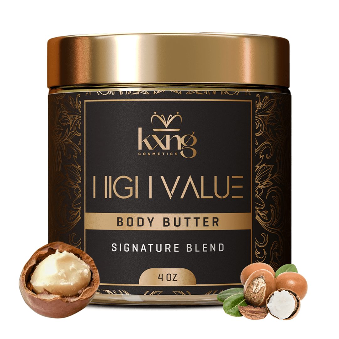 High Value Body Butter for Men | Luxury Body Butter Moisturizer for Men - KXNG Cosmetics