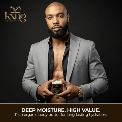 High Value Body Butter for Men | Luxury Body Butter Moisturizer for Men - KXNG Cosmetics
