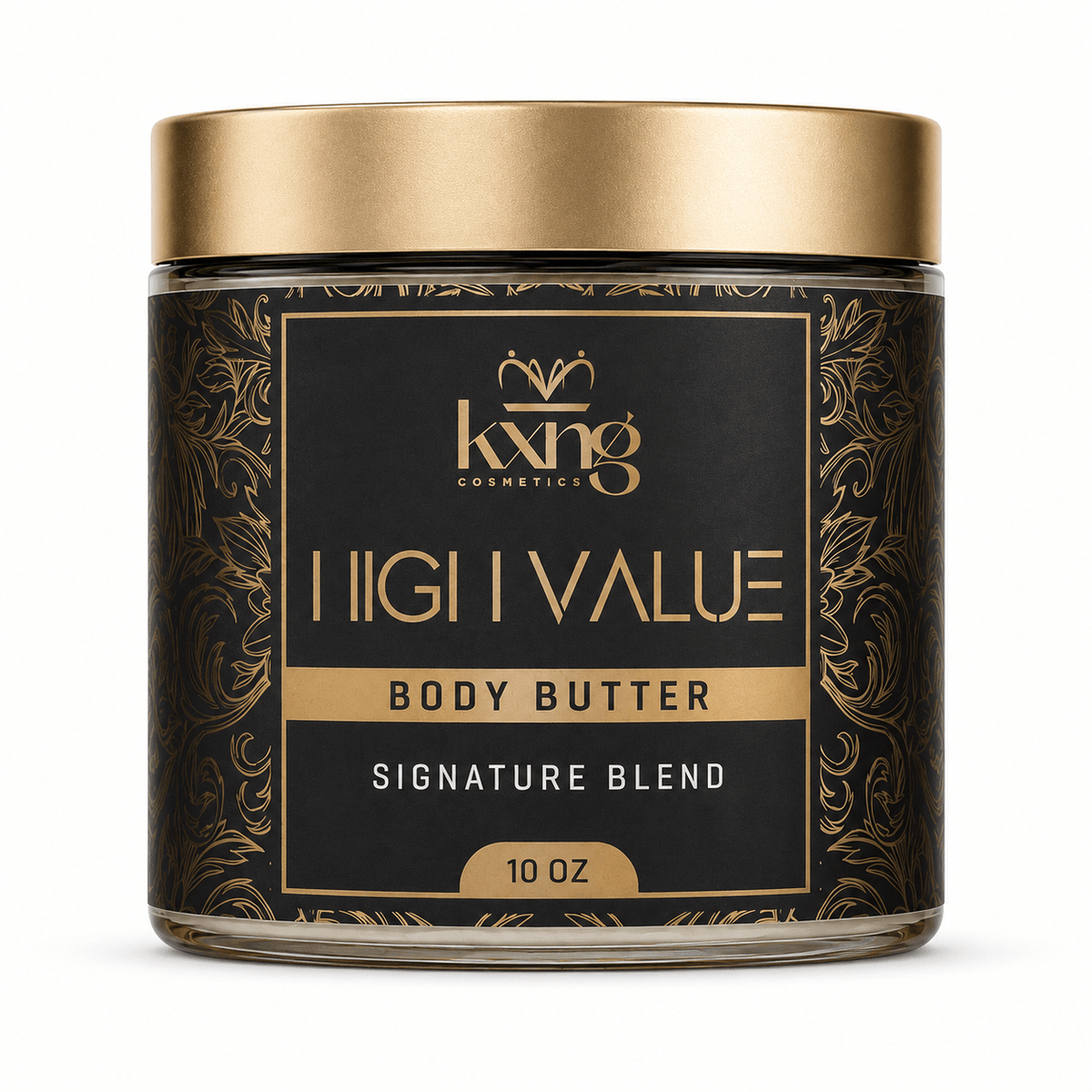 High Value Body Butter for Men — Smooth Vanilla Musk Whipped Shea Moisturizer - KXNG Cosmetics