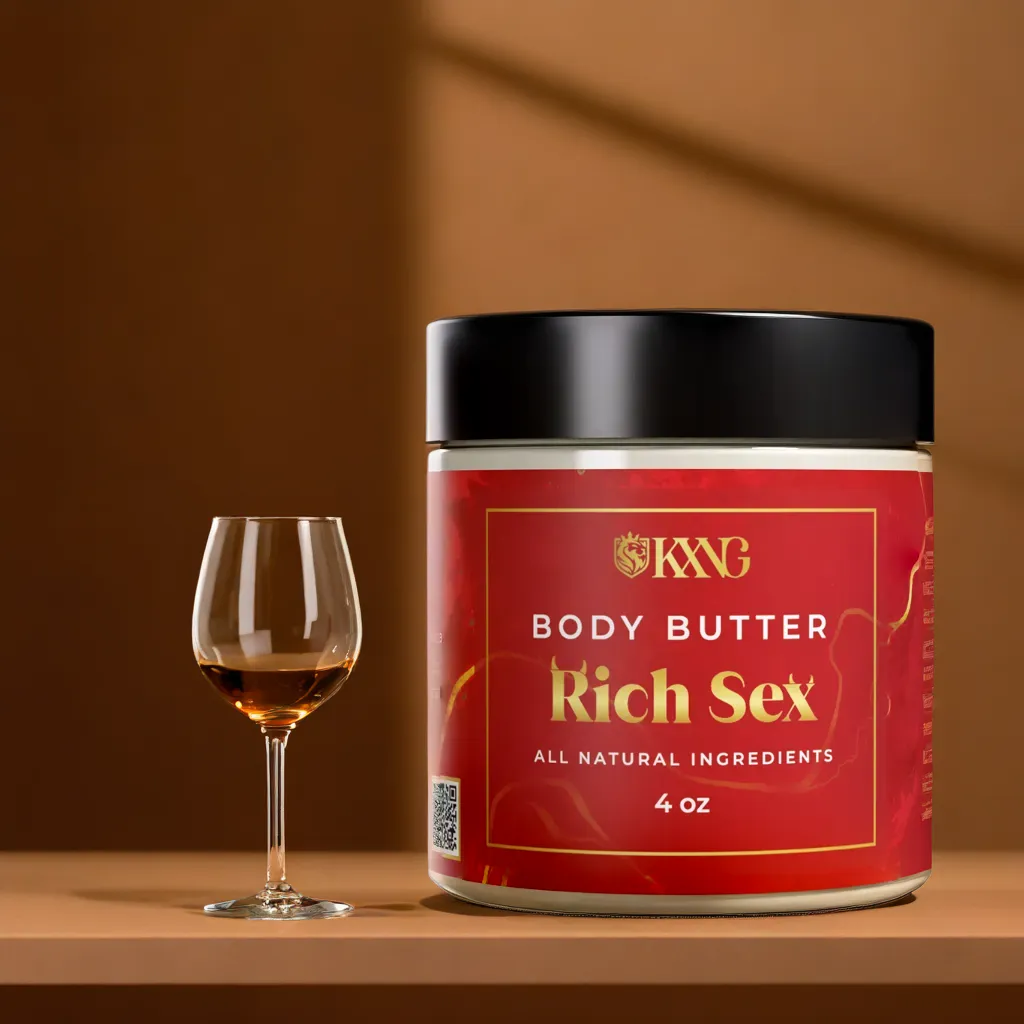 KXNG Cosmetics Body Butter - Organic Moisturizer for Men (All Skin Types)