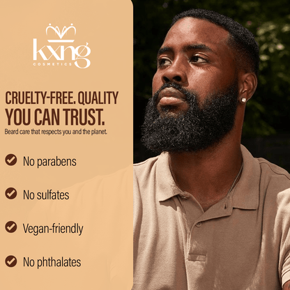 KXNG Cosmetics Aura Beard Butter - Organic Beard Softener & Hydrator for Men (5 oz) - KXNG Cosmetics