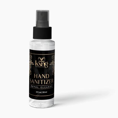KXNG Cosmetics - Royal Cleanse Hand Sanitizer - 2 oz (Pack of 3) - KXNG Cosmetics