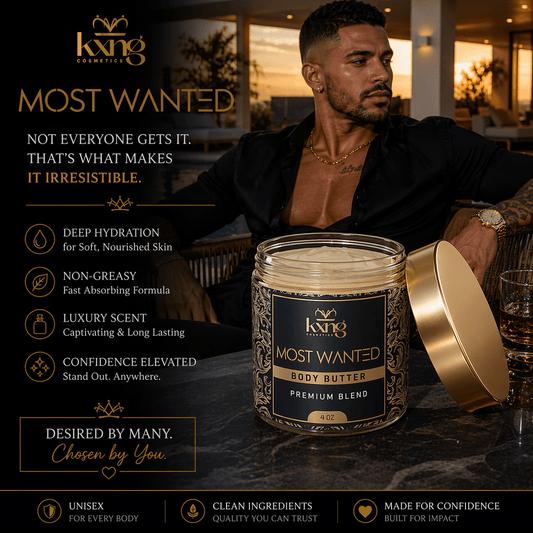 Most Wanted Body Butter | Luxury Body Butter Moisturizer - KXNG Cosmetics