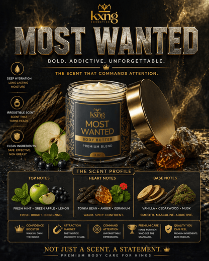 Most Wanted Body Butter | Luxury Body Butter Moisturizer - KXNG Cosmetics