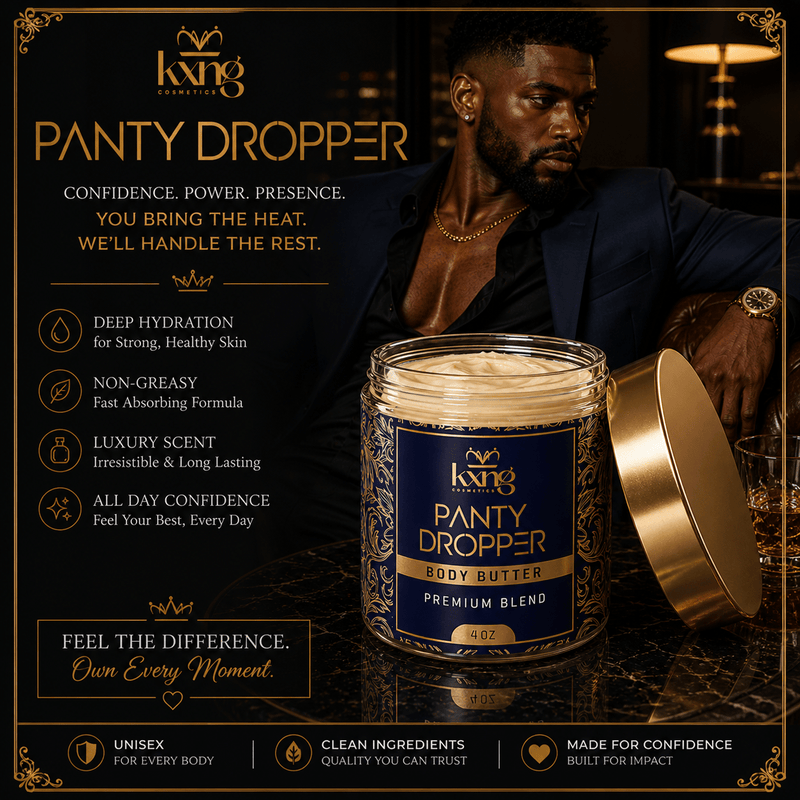 Panty Dropper Body Butter for Men | Luxury Body Butter Moisturizer