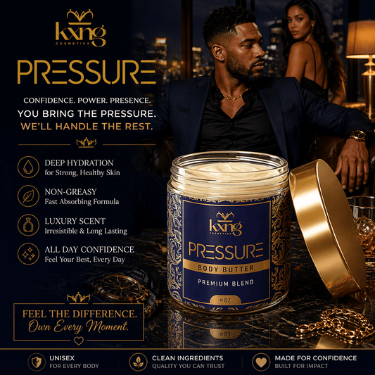 Pressure Body Butter | Luxury Body Butter Moisturizer - KXNG Cosmetics