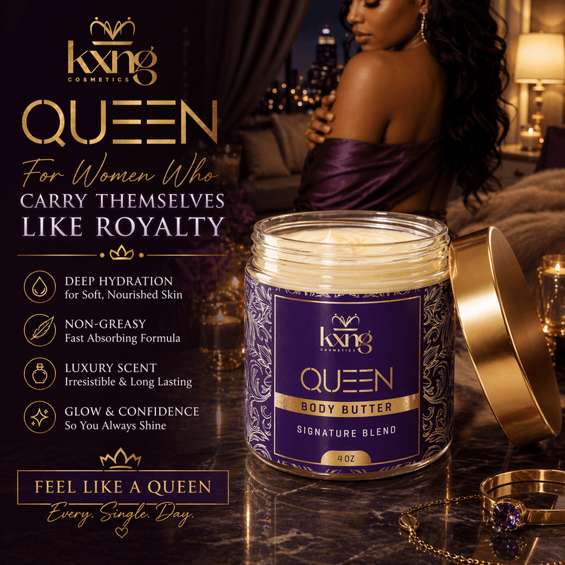 Queen Body Butter for Women | Luxury Body Butter Moisturizer for Women
