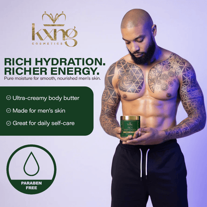 Rich Baby Daddy Body Butter for Men | Luxury Body Butter Moisturizer for Men - KXNG Cosmetics