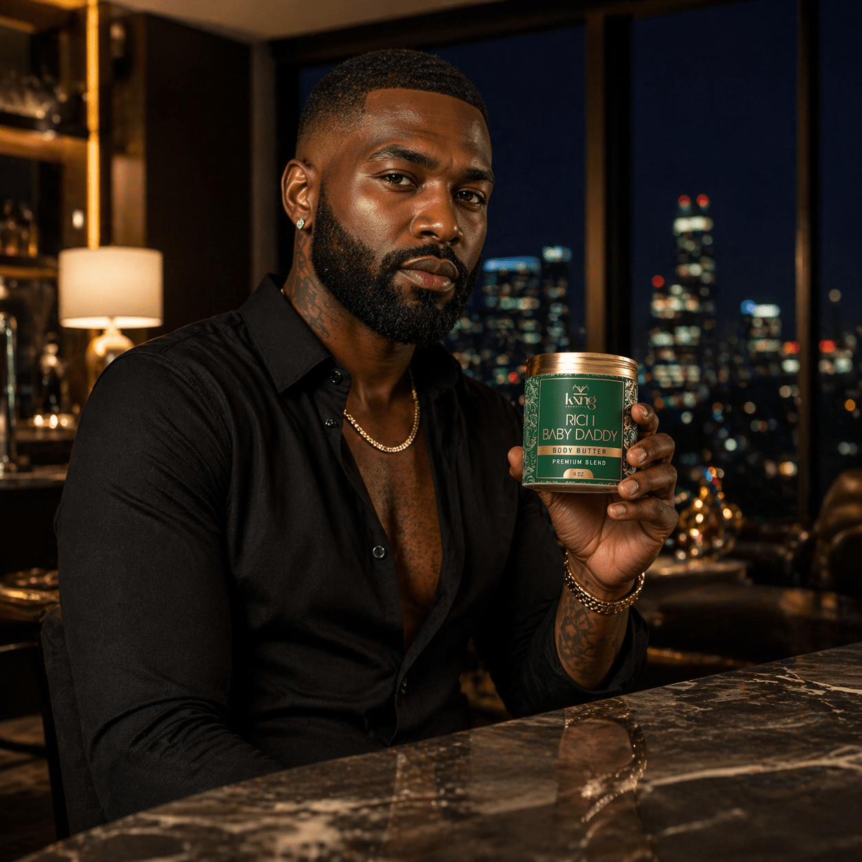 Rich Baby Daddy Body Butter for Men | Luxury Body Butter Moisturizer for Men - KXNG Cosmetics